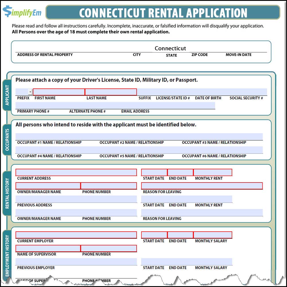 connecticut-rental-application