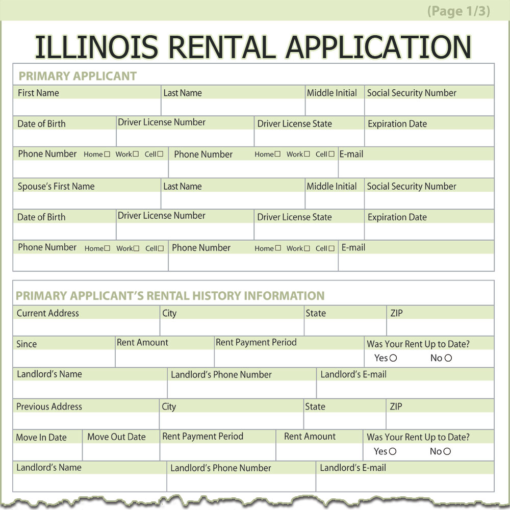 Illinois Rental Application