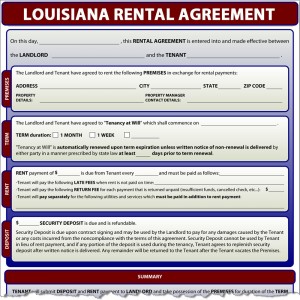 Louisiana Rental Agreement