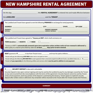 New Hampshire Rental Agreement