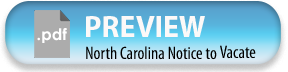 North Carolina Notice to Vacate PDF