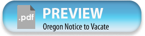 Oregon Notice to Vacate PDF
