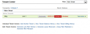 Tenant Center