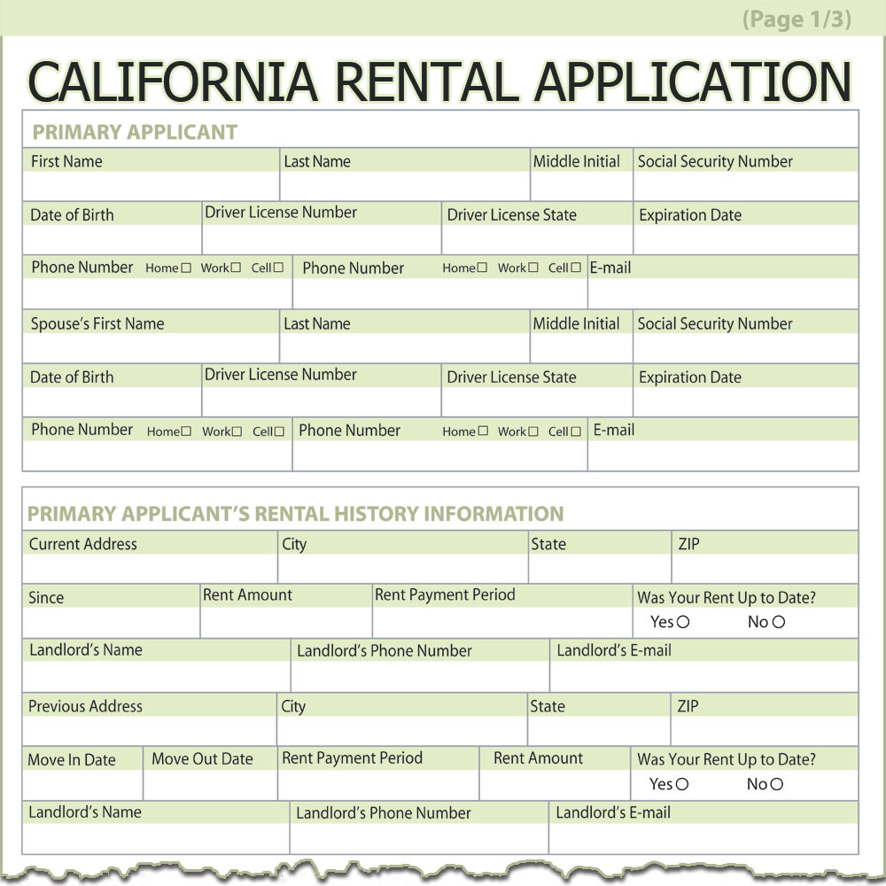 California Ev Credit Application