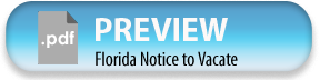 Download Florida Notice to Vacate