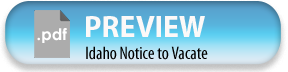 Download Idaho Notice to Vacate