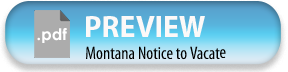 Montana Notice to Vacate PDF