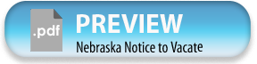 Download Nebraska Notice to Vacate