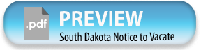 South Dakota Notice to Vacate PDF