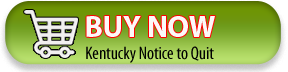 Kentucky Notice to Quit Template