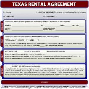 Texas Rental Agreement