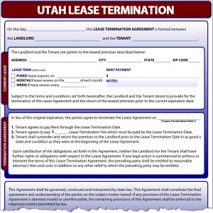 Utah Lease Termination