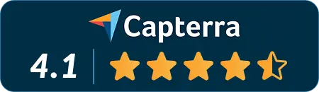 SimplifyEm 4.1-star Capterra rating for top-rated property management software