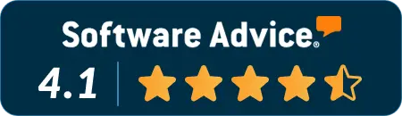 SimplifyEm 4.1-star Software Advice rating for top-rated property management software